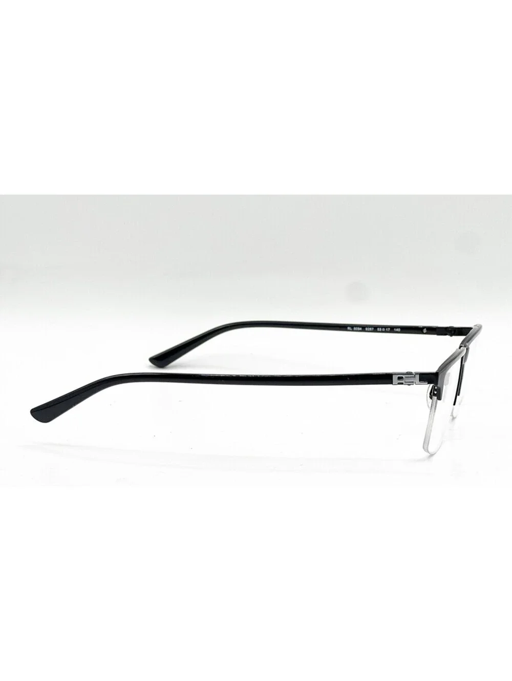 Ralph Lauren RL 5094 9267 Demi Black Semi Rimless Eyeglass Frames 53-17-140